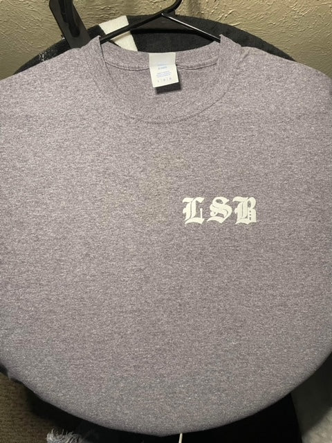 "Live $trive Believe" T-shirt all Gray